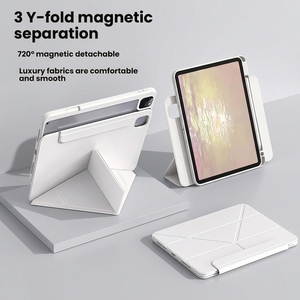 <span class=keywords><strong>Coque</strong></span> de protection 3-en-1 la plus vendue pour <span class=keywords><strong>iPad</strong></span> 12e, 11e, 10e génération (10,9 pouces) compatible en cuir PU + acrylique pour <span class=keywords><strong>iPad</strong></span> <span class=keywords><strong>Air</strong></span> 11 pouces 2026 - Product Image 1