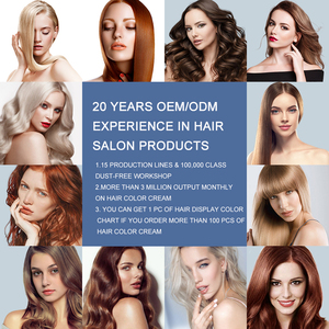 Bán buôn dịch vụ OEM nhãn hiệu riêng Hot Bán Nâu thấp Amoniac thời trang màu tóc Thuốc nhuộm tóc chuyên nghiệp Bìa màu xám tóc - Product Image 3