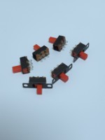 Interrupteur à bascule miniature Xinxing SS12F15G, 2 positions, DPDT, accessoires pour application sur carte de circuit imprimé de jouet, OEM
