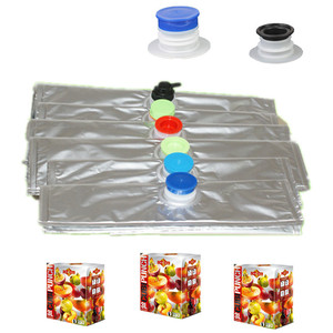 Túi Nhựa Trong Hộp Với Van 5 Lít, 10 Lít, 15 Lít Và 20 Lít, Nhựa Vô Trùng Túi Với <span class=keywords><strong>Cap</strong></span> - Product Image 5