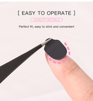 Nouveaux autocollants en gel UV pour ongles, adhésifs pour ongles press-on, colle à ongles de qualité supérieure, non toxique, longue durée