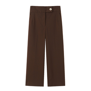 TAOP&ZA 2026 Spring/<b>Summer</b> Fashion New Arrivals Breathable Print Versatile Women's Casual High-Waisted Straight Leg <b>Trousers</b> - Product Image 1