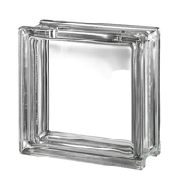 Brique de verre creuse transparente, résistante aux taches, décorative, imperméable pour intérieur/extérieur, cuisine médicale, salle de bain, atelier, hôtel, hôpital