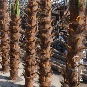 Palmier artificiel en plastique plante faux arbre Washington
