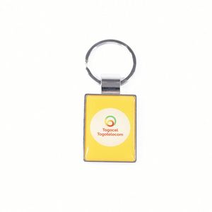 Promotion Gift <b>Keyring</b> Custom Shape Personalized Aluminum Metal Cheap Keychain With Colored Enamel - Product Image 4