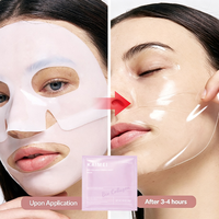Masque en feuille de collagène raffermissant de haute qualité PDRN, films en gel anti-âge et anti-rides, vente en gros d'usine, OEM, logo personnalisé