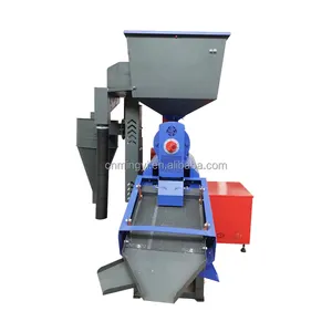 Máquina de molino de arroz combinado de gran rendimiento/máquina de blanqueamiento de arroz maquinaria de molinos