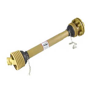 Ống hình tam giác vàng thẳng bảo vệ B6 1800mm nông nghiệp pto trục với ly hợp