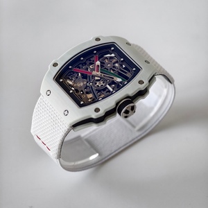 Reloj Mecánico Impermeable de Super Calidad de Umi Maker, 39 mm, Movimiento CRMA7, RM67-01, Esqueleto de Carbono NTPT Blanco, Reloj RM - Product Image 2