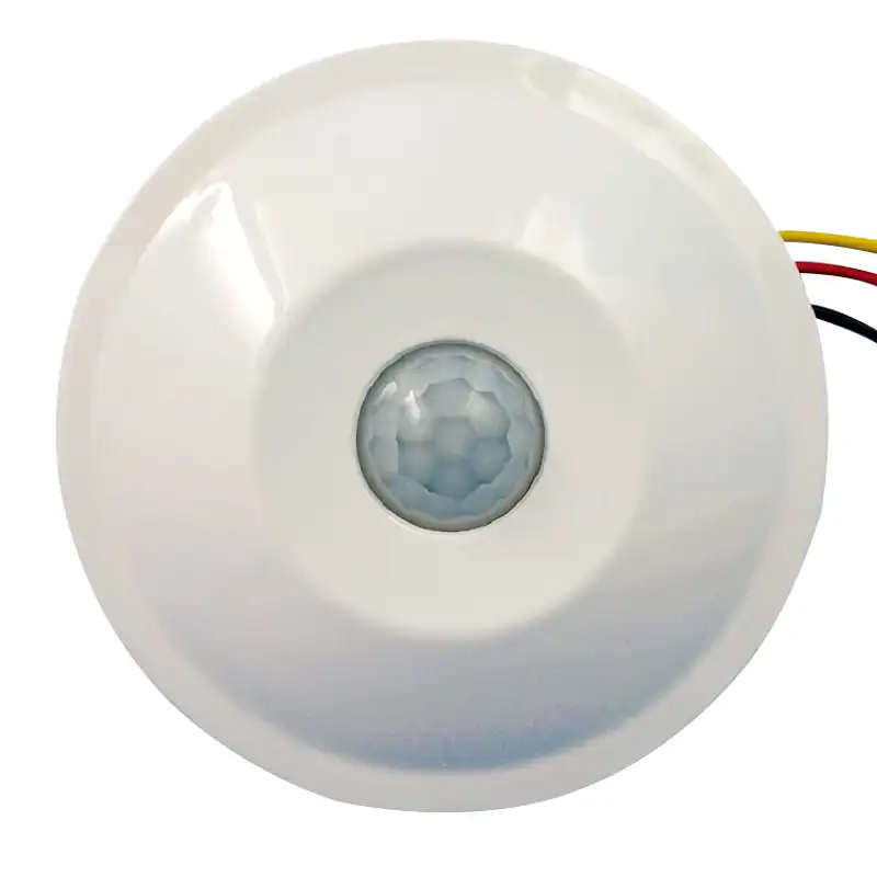 3 Lijn Ronde Plafond Pir Sensor Body Motion Inductie Schakelaar Automatische Vertraging Energiebesparende Schakelaar