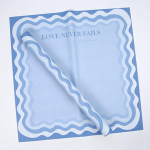 Aierflorist new Love never Fails Valentines Day bouquet papier d'emballage étanche pour bouquet de fleurs papier d'emballage - Product Image 5