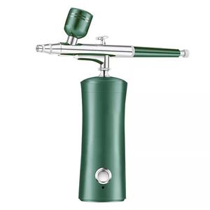 Kit de Aerografía para Barbería, Mini Aerógrafo, Pistola de Oxígeno, Pintura para Pasteles, Compresor de Aire Recargable de 32 PSI - Product Image 1