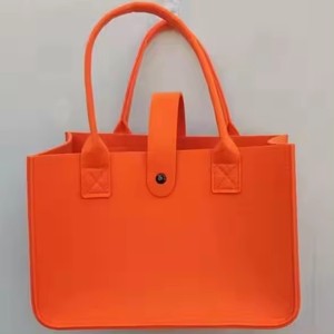 กระเป๋าผ้าสักหลาดสะพายไหล่แบบสั่งทำได้ ราคาส่งถูก ขนาดใหญ่ ดีไซน์สวย - Product Image 2