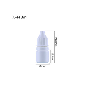 Ecannal - Botella <span class=keywords><strong>de</strong></span> Plástico Blanca Opaca <span class=keywords><strong>de</strong></span> 3 ml con Gotero y Tapa a Prueba <span class=keywords><strong>de</strong></span> Manipulación <span class=keywords><strong>de</strong></span> Colores - Product Image 2