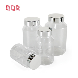 Botellas de pastillas de 100ml, 120ml, 150ml, cápsula de plástico transparente para mascotas, botella de plástico vitamínica con tapa de aluminio - Product Image 5