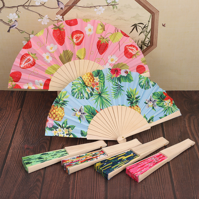 Chinese Folding Wooden Hand Fan Ancient Style Custom Manufacturer Square Dance Fans Wholesale Trending Gift for Party Decoration