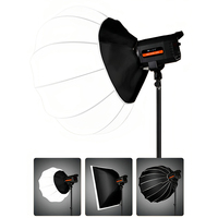 Lampe COB LED Portable de 100W pour Photographie, Streaming en Direct, Studio Vidéo, Photo, Beauté Maquillage – Éclairage de Remplissage pour Smartphone et Diffusion