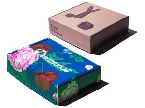 Paquete de papel de semilla Plantabl biodegradable Caja de música de embalaje de base con canción personalizada para ropa - Product Image 2