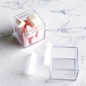 2,36 pulgadas cubo caja de plástico transparente favor caja de acrílico de San Valentín, caja de dulces - Product Image 5