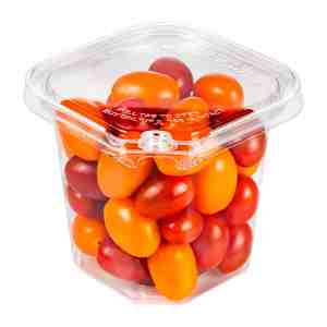 Contenedor de dos piezas ecológico reciclable 100% para alimentos para sándwiches, ensaladas, nueces con materiales reciclados - Product Image 4