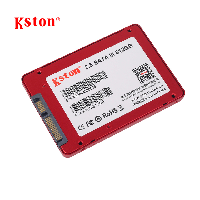 Kston Internal SATA 3.0 120GB SSD with 500-550MB/s Read & 470-520MB/s Write Speed NAS Compatible Customization Available