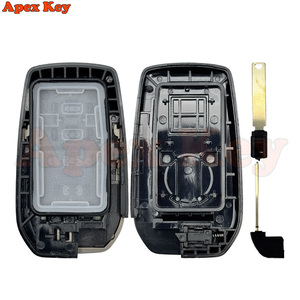 Coque de clé pour Toyota Camry Cruiser RAV4 Avalon Corolla, coque de clé de voiture intelligente à télécommande, carte 0020, KD VVDI J518 - Product Image 2