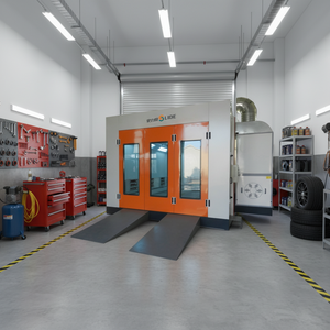 Cabina de Bronceado en Aerosol LIDE |   Rotación Automática |   Uso en Salón de Belleza |   Calefacción Eléctrica/Diésel/Gas Natural |   Iluminación LED |   Seguridad a Prueba de Explosiones - Product Image 2