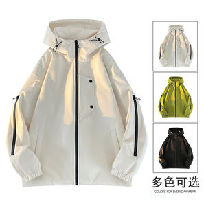 Chaqueta de Motociclismo para Exteriores con Logotipo Personalizado, Impermeable, Anti-UV, Resistente al Viento, con Bolsillos Grandes y Diseño de Paneles, Ideal para Montañismo y Camping - Product Image 2