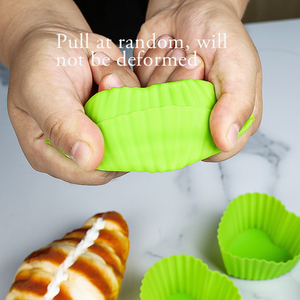 Stampi per torte fodere per Cupcake riutilizzabili pirottini per Muffin antiaderenti stampi per torte <span class=keywords><strong>porta</strong></span> Cupcake - Product Image 6