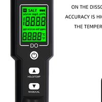 DO9100 Analyseur numérique d'oxygène dissous étanche avec compensation automatique de température (ATC) 0,0-30,0 mg/L 0,0-300,0 % pour le test de la qualité de l'eau