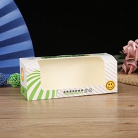 Boîte à gâteau en papier avec logo personnalisé, boîte d'emballage en carton alimentaire pour gâteau au chocolat