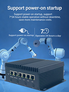 Computadora Industrial <span class=keywords><strong>de</strong></span> Escritorio para Instituciones Comerciales, Win10, Win11, Linux, Intel I7 6500U, 7500U, 8550U, DDR3L, Mini PC Nano Sin Ventilador - Product Image 2