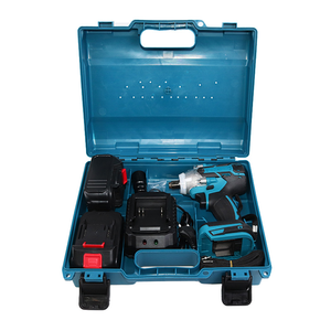 Meilleure clé à chocs électrique 21V, <span class=keywords><strong>batterie</strong></span> Li-ion rechargeable, couple élevé 350N.m, couple maximal, clé à douille sans fil sans balais, usage intensif - Product Image 5