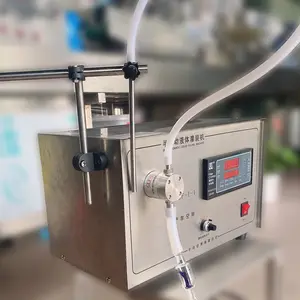 Bomba magnética semiautomática Máquina de llenado de líquidos de aceite esencial químico de un solo cabezal Máquina de llenado de botellas