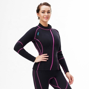 Top de Neopreno de 3mm para Mujer, Chaqueta Deportiva para Buceo, Surf, Natación, Scuba, Fabricante de Trajes de Baño Personalizados, Ropa de Playa, Empaque - Product Image 2