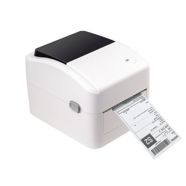 4x6 Thermal Shipping Label Printer Used Direct Thermal Printer for IOS POS LAN Interface for Barcode Printing Wi-Fi Connectivity