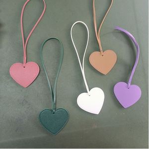 Wholesales PU Leather Heart Shape Pendant Ladies Luggage <b>Bag</b> <b>Charm</b> Pendant Heart Women Handbag Pendant - Product Image 3