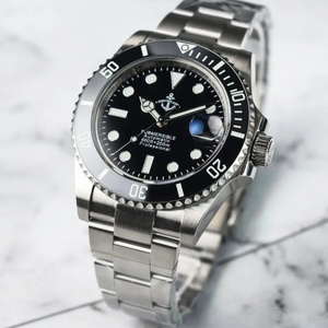 HRUODLAND High-End Dive <b>Automatic</b> Watch for Man Sapphire Crystal BGW9 Luminous PT5000 Mechanical Movement Classic Sports Watch - Product Image 3