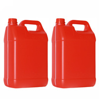 HBC-Emballage liquide en plastique en vrac pour boisson chimique colorée, huile capillaire HDPE 5L, tambour de savon liquide laveuse