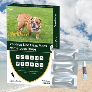 สำหรับสุนัข แมว <span class=keywords><strong>กระต่าย</strong></span> น้ำหนัก 10-25 กก. ยาหยดสำหรับตั้งท้องและให้นมบุตร ปลอดภัย กำจัดเหา ดูดซึมเร็ว น้ำมันปลา <span class=keywords><strong>วิตามิน</strong></span> บำรุงผิวหนังและขน - Product Image 1