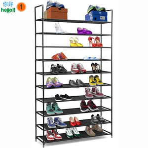 Armario <span class=keywords><strong>De</strong></span> Zapatos <span class=keywords><strong>De</strong></span> diseño <span class=keywords><strong>De</strong></span> <span class=keywords><strong>tela</strong></span>, estante <span class=keywords><strong>De</strong></span> almacenamiento portátil plegable, con diseños sencillos, en línea - Product Image 1