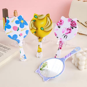 Miroir de poche Kitty, miroir de maquillage en verre haute définition, miroir cosmétique portable, joli miroir de poche - Product Image 1