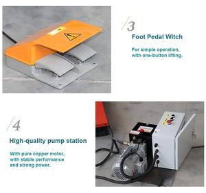 Elektrische hydraulische schaarhoogwerker met stevige veiligheidsbeugel - Product Image 6