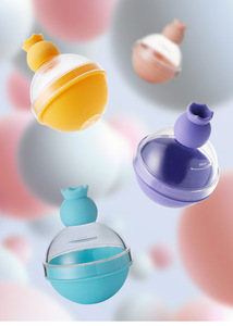 Moule à glaçons rond en silicone sans couture de 2,5 pouces pour la cuisine, facile à utiliser, indispensable pour les boissons fraîches - Product Image 4