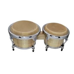 Nuevo Tambor <span class=keywords><strong>Bongo</strong></span> de Madera Natural de 7 y 8 Pulgadas, Instrumento <span class=keywords><strong>Musical</strong></span> de Alta Calidad - Product Image 6