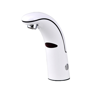 <span class=keywords><strong>Rubinetto</strong></span> del sensore automatico in ottone senza contatto per il <span class=keywords><strong>rubinetto</strong></span> del bagno <span class=keywords><strong>bianco</strong></span> per lavabo/lavandino - Product Image 2