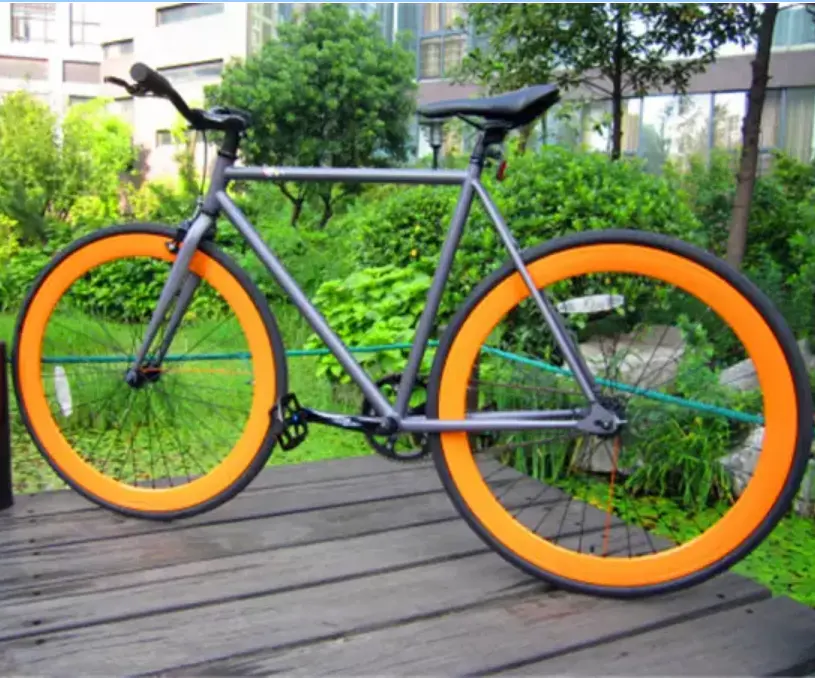 Hot Koop Chinese Fietsframe Fixed Gear Fiets Racefiets Fixie