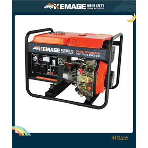 Générateur diesel Koma 5KW monophasé 220V démarrage électrique usage domestique - Product Image 5