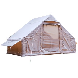 Tenda da <span class=keywords><strong>Campeggio</strong></span> Gonfiabile QT in Tessuto Oxford e Cotone Impermeabile >3000mm, Quattro Stagioni, Una Camera da Letto, per Famiglie, Cabina Esterna 300x210x200cm - Product Image 2