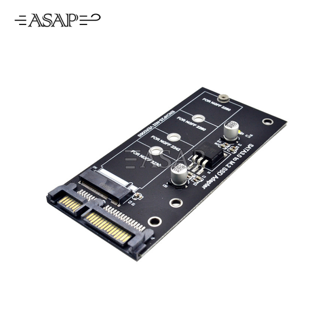Computer H1111Z Add on Card NGFF M.2 Adapter M2 SATA3 Raiser M.2 to SATA Adapter SSD M2 to SATA Expansion Card